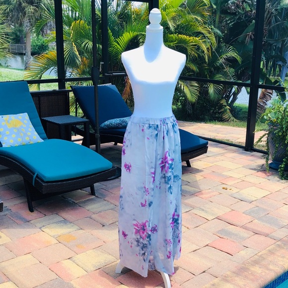 SUMMER Boho Floral Maxi Skirt - Picture 3 of 6